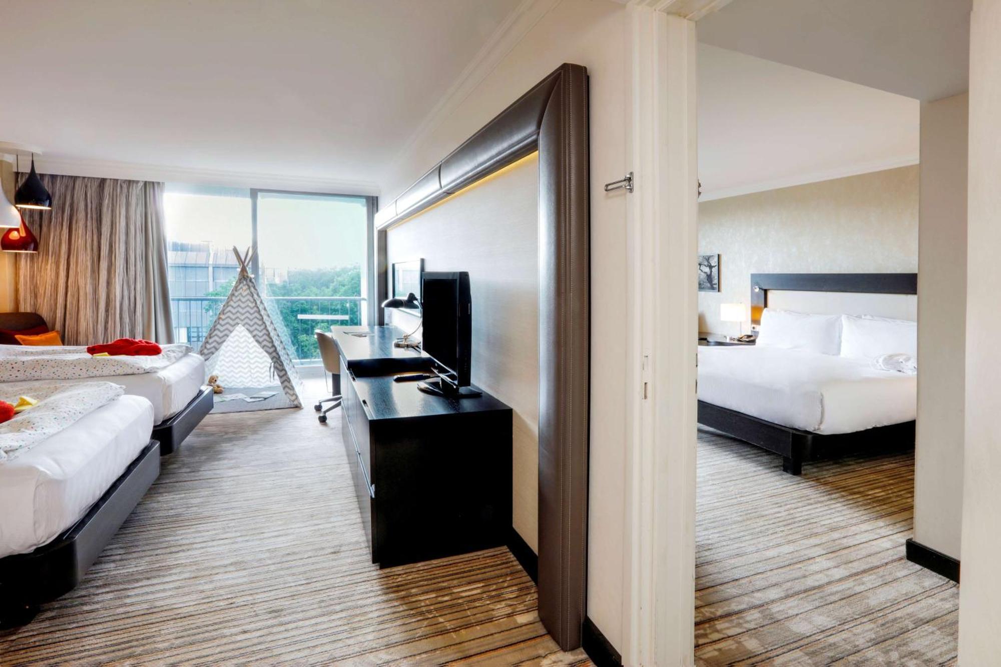 Hilton Munich Park Hotel Bagian luar foto